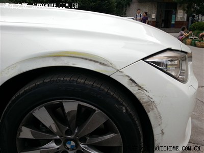 小三刮蹭初体验(附图、维修结算单)_宝马3系论