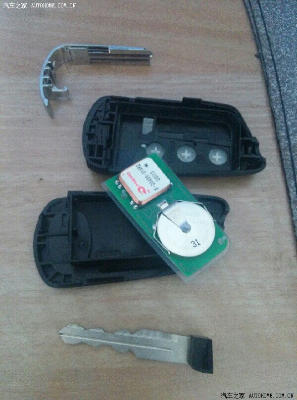 【图】90一键启动钥匙更换电池图示,供大家参