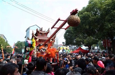 金华市孝顺镇二月二龙抬头灯会!