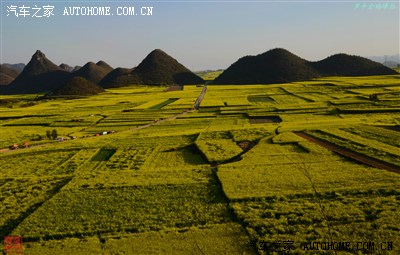 【图】【七彩云南 多彩的田坝】元谋土林 哈尼梯田 罗平菜花 东川红土地_精彩作业论坛_汽车之家论坛