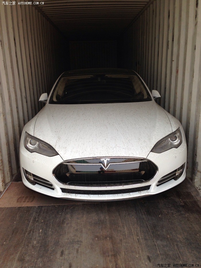 【图】特斯拉到港~~_上海论坛_汽车之家论坛