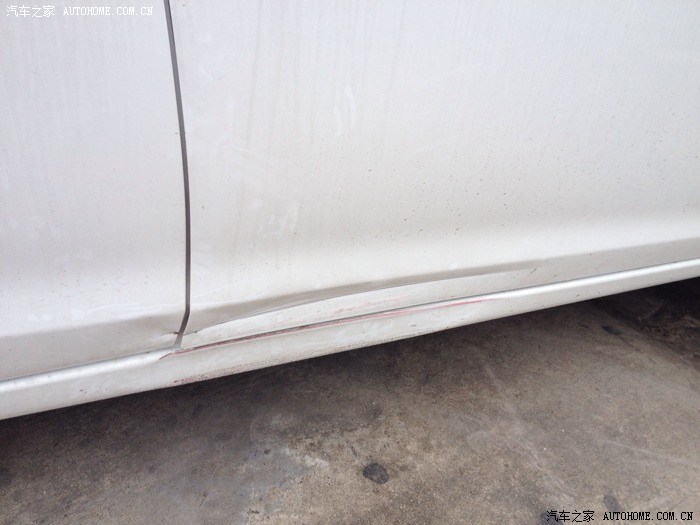 【图】车刮伤了.报保险