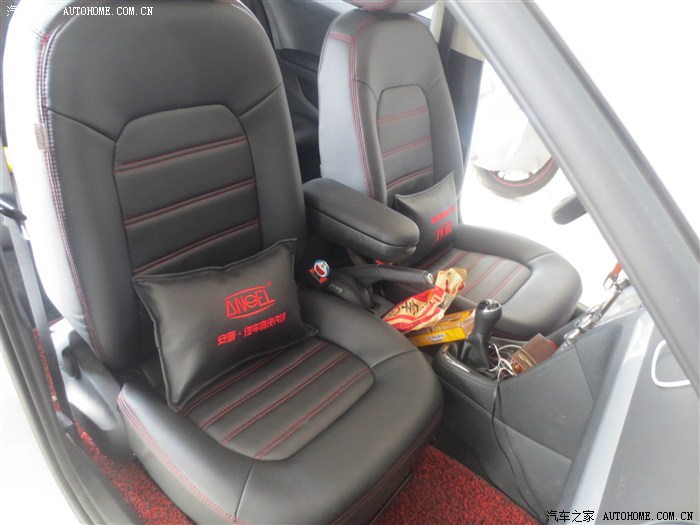 【图】新捷达(黑皮红线)内饰改装效果图