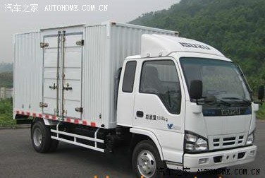 五十铃600p一排半商务车 未上牌新车 