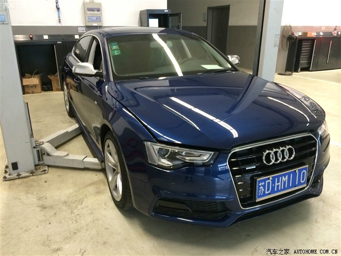 【图】A53T18500公里保养作业._奥迪A5论坛荣威350电脑板电路图图片
