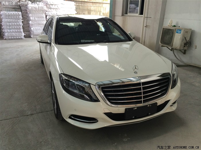 【图】14款 mercedes-benz 白色 s400l豪华 作业_奔驰s级论坛_汽车之