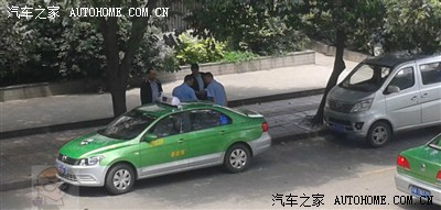 成都新捷达出租车开始多了