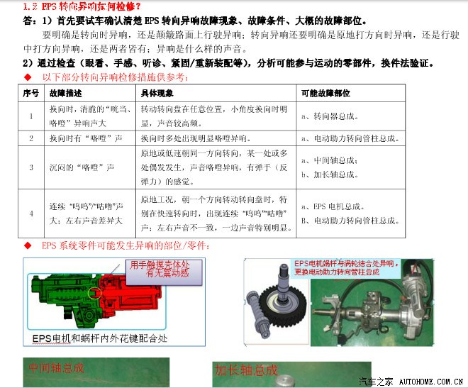 比亚迪?记自豪转向异响抖动,折腾我三个月(电子助力的注意)