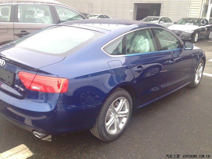 a5sportback45tfsi斯科巴蓝订车