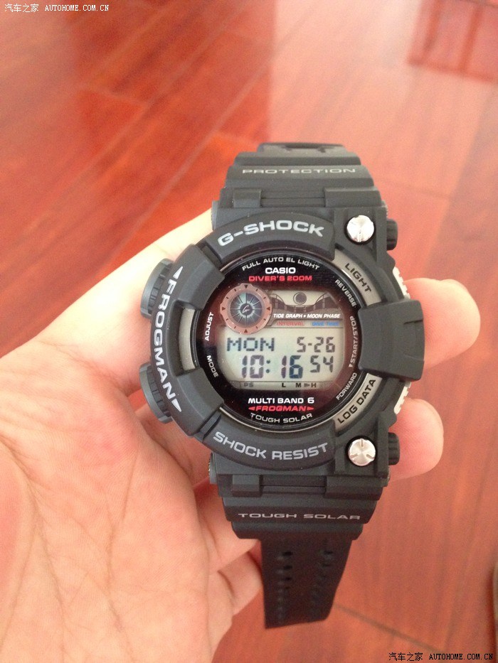 【图】老爸日本回来带回卡西欧蛙人_森林人论坛_汽车之家论坛