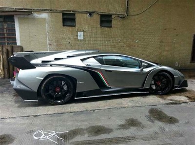 澳门实拍兰博基尼veneno lp750!