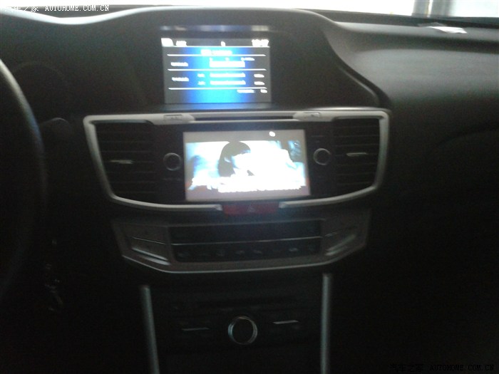 【图】九代雅阁2.0改装双屏独立显示导航