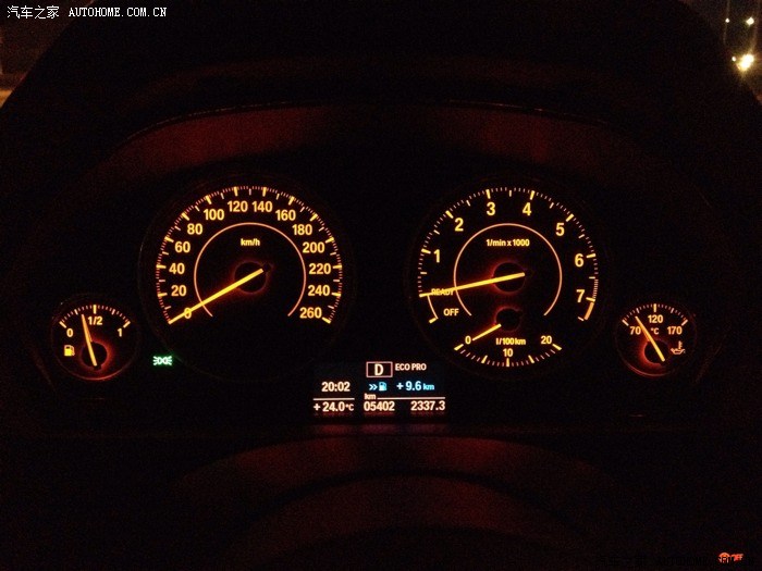 【图】看看这ECO模式蓝字是啥意思!_宝马3系
