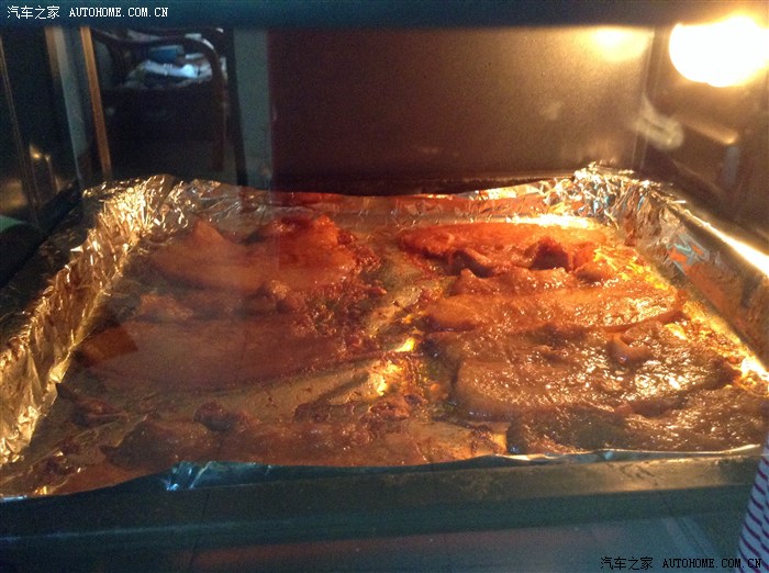 家庭版烤箱烤肉~~~好吃~好吃!