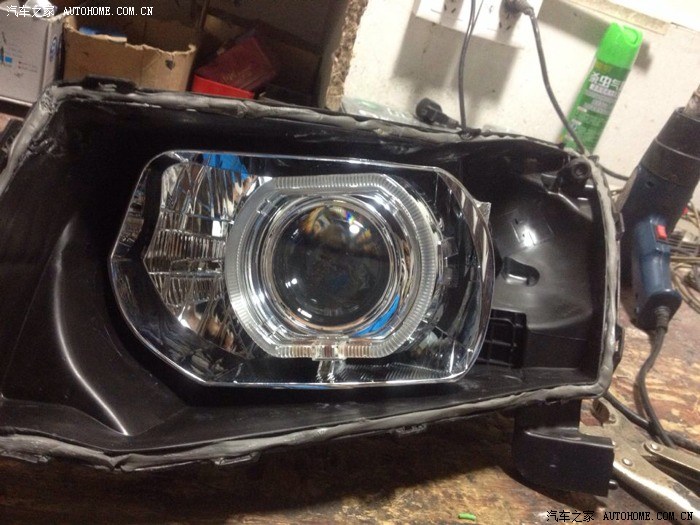 今晚没球赛,闲来没事发点前几天改灯的图