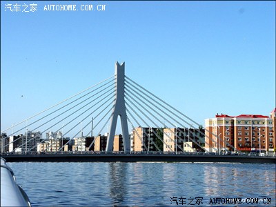 张家口市区清水河上的桥