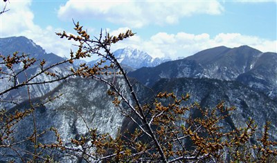 云雾露骨山一一心灵的放生地一一登顶记【甘肃s6车友俱乐部】