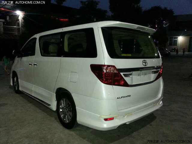 【图】丰田埃尔法蒙娜丽莎小包围上身_埃尔法