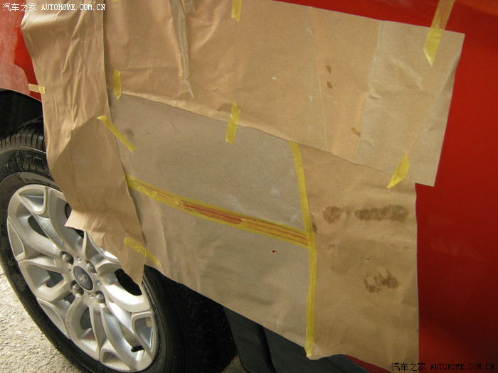 【图】翼搏星火红小刮痕修复记