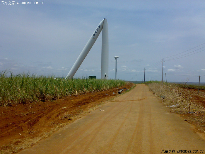 【图】9号台风威马逊过境徐闻风力发电机都