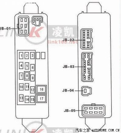 安装行车记录仪取电的一点经验(附保险盒图纸)_海福星