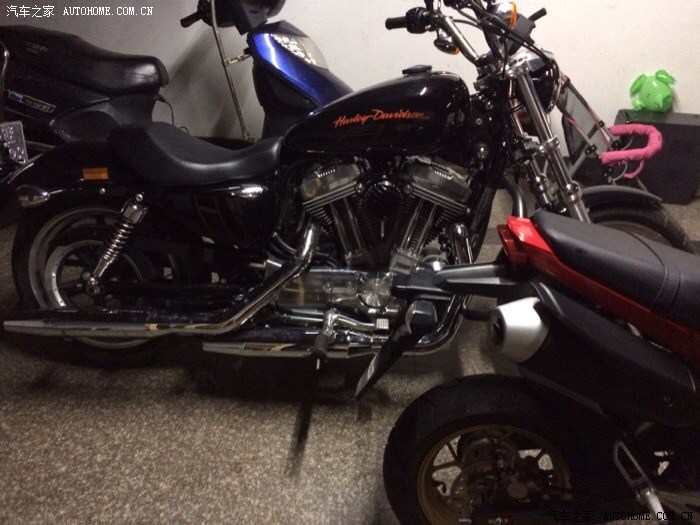 【图】关于哈雷883的求助贴