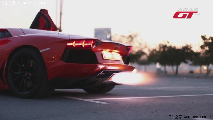 汽车排气管改装跑车声音喷火尾