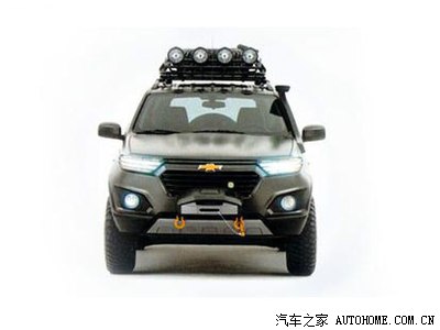 雪佛兰硬派越野气质小型suv