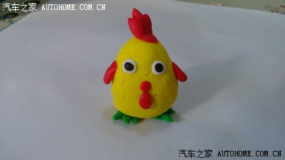 署期小孩diy面塑作品