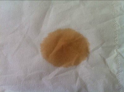 纸巾 测机油,大家看看能继续用吗?