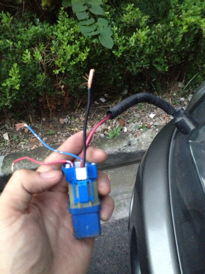 瑞风启动马达加装继电器,解决转动点火开关马