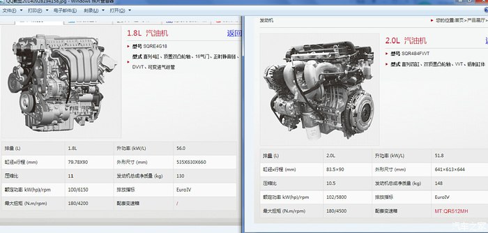 两款机头扭矩样功率4g18只查2个功率主要正时链条dvvt 可变进气歧管