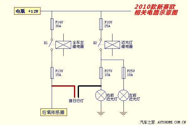 那位高手来讲讲日行灯这样接的原理