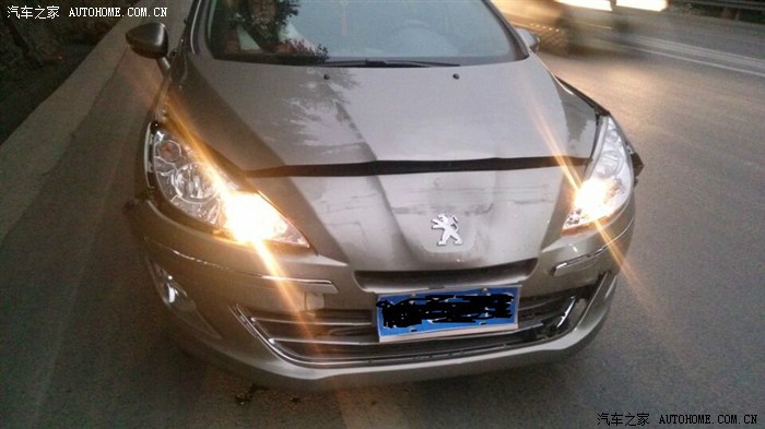 【图】新车追尾了,哎,处理程序怎样走啊.求指教