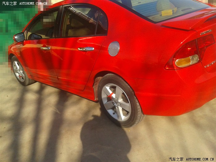 【图】刚入手的二手红思域,求鉴定是零几款