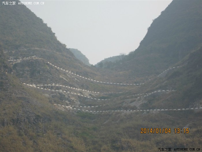 【图】过红水河八甫渡口,偶遇之字路,猜猜是哪