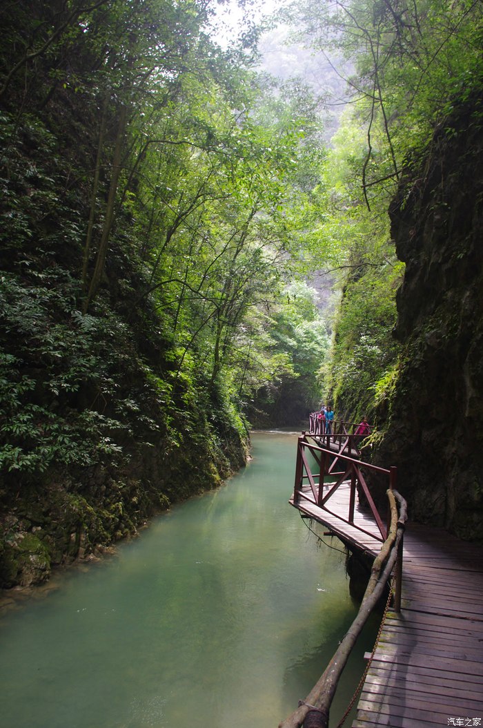 718国庆石泉中坝大峡谷游记