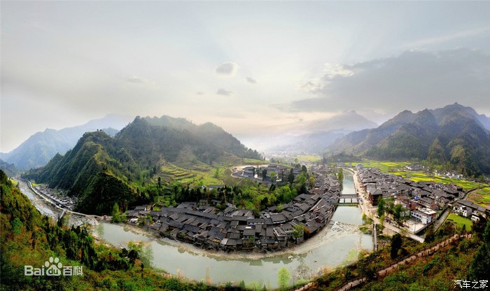 国庆游陕西青木川古镇 四川南江光雾山大坝景区