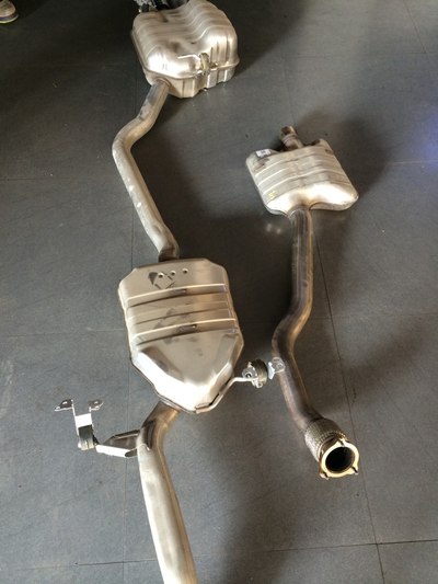 小黄金A4L继续更新中,升级Milltek全段排气,AC