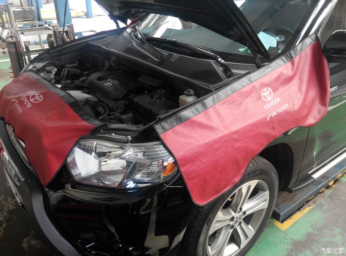 【图】汉兰达五万公里更换变速箱油,申请认证