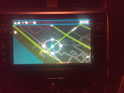 1.3T顶配免ROOT安装导航成功,GPS定位准确