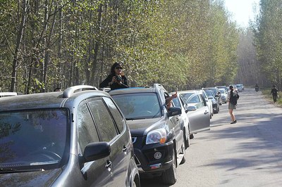 【洛阳车友会】下乡送温暖助教摘苹果大型自驾