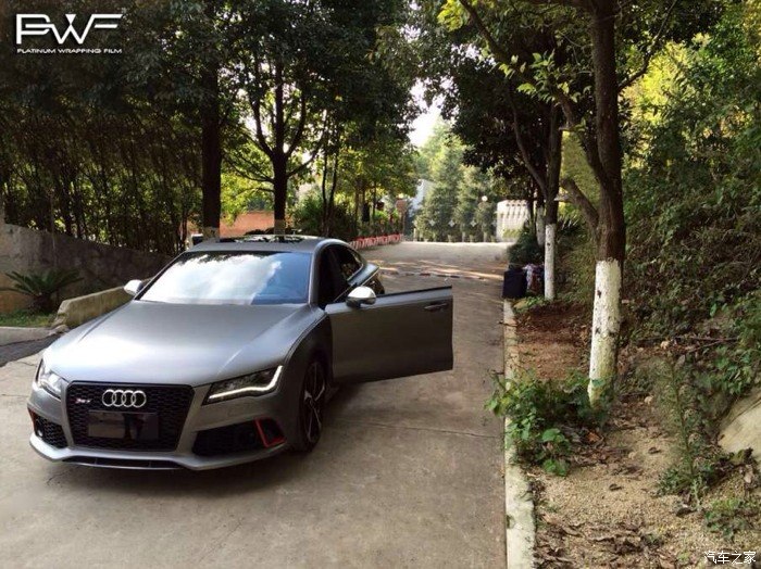 【图】奥迪RS7改太空铝灰