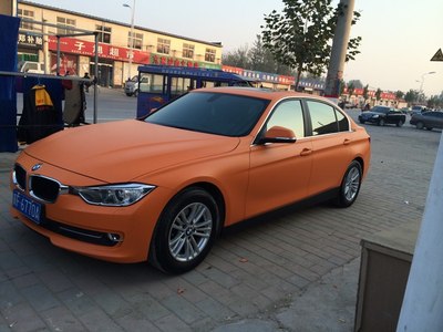 320Li开士米银改亚光橙色,可是悲催的事来了_