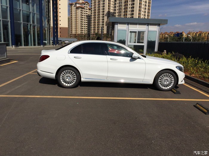 【图】C200L白色立标提车,顺便问大神们几个