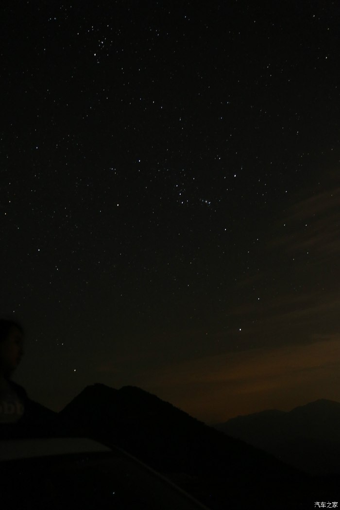 单车夜晚看星空日出再临日月湖