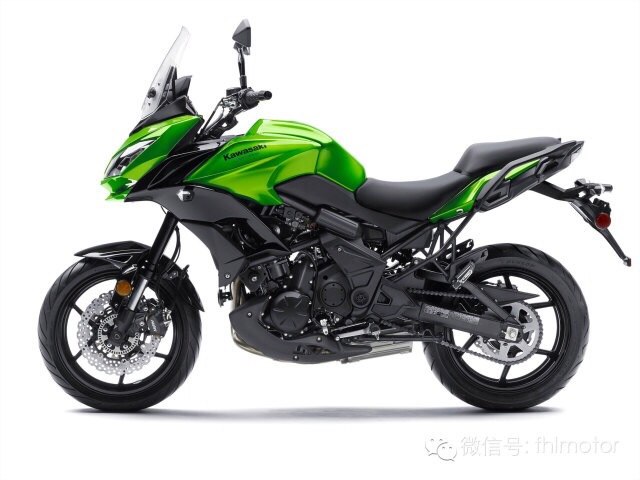 川崎versys650那位摩友排了实物的照片