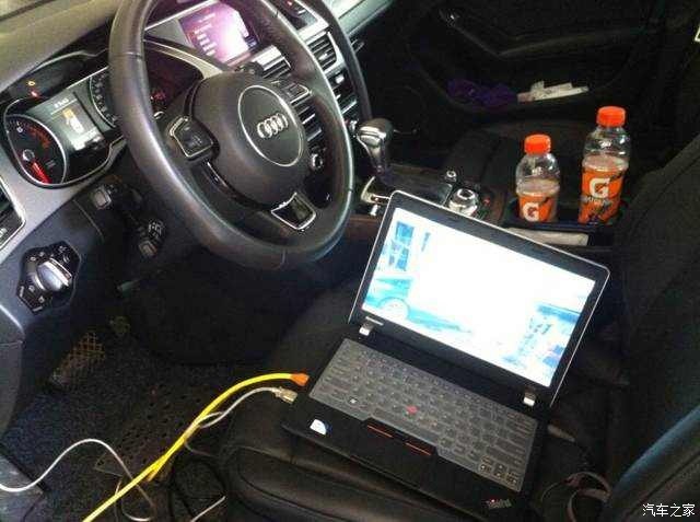 【图】a4旗舰50tfsi刷ecu 成绩不错_奥迪A4L论