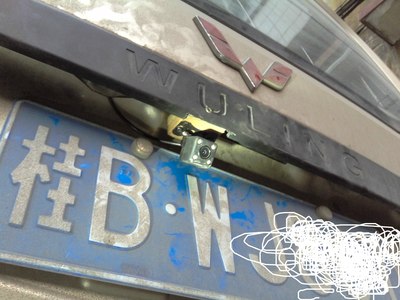 五菱荣光安装倒车影像实例,自己动手安装倒车