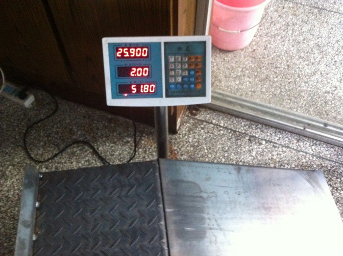 单只重量发到25公斤。真的是用料到位。本来大家都是为了兴趣爱好才自己